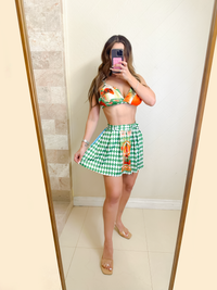 Tropical skirt set