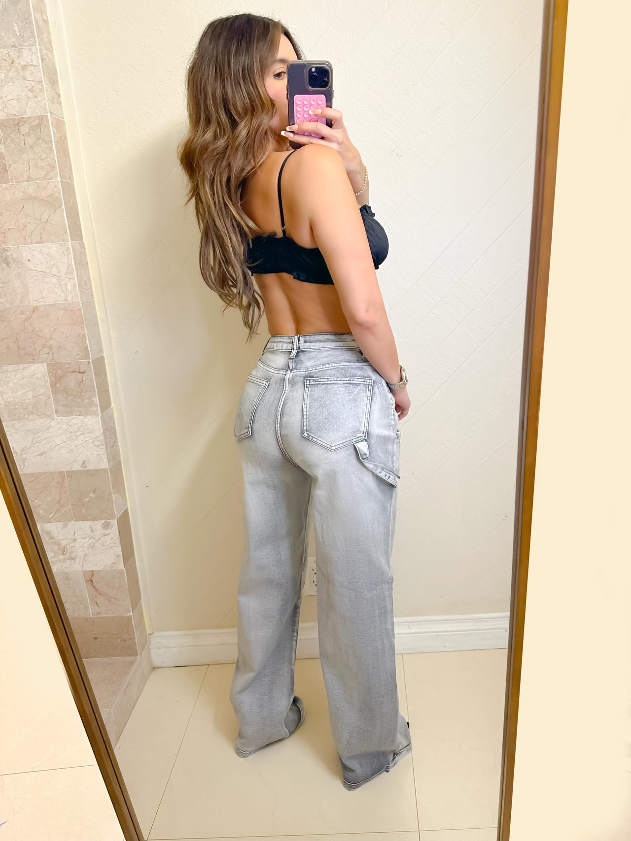 Barrel Washed Jeans