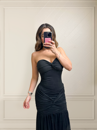 Barbara strapless mermaid dress